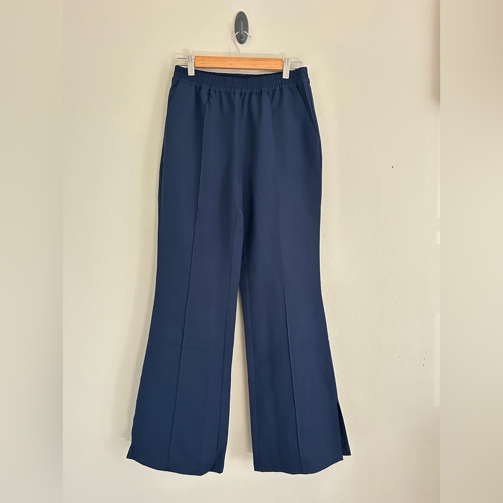 Addison Bay   Active Crepe Twiggy Pant Versatile Navy Medium NWT - Picture 5 of 10